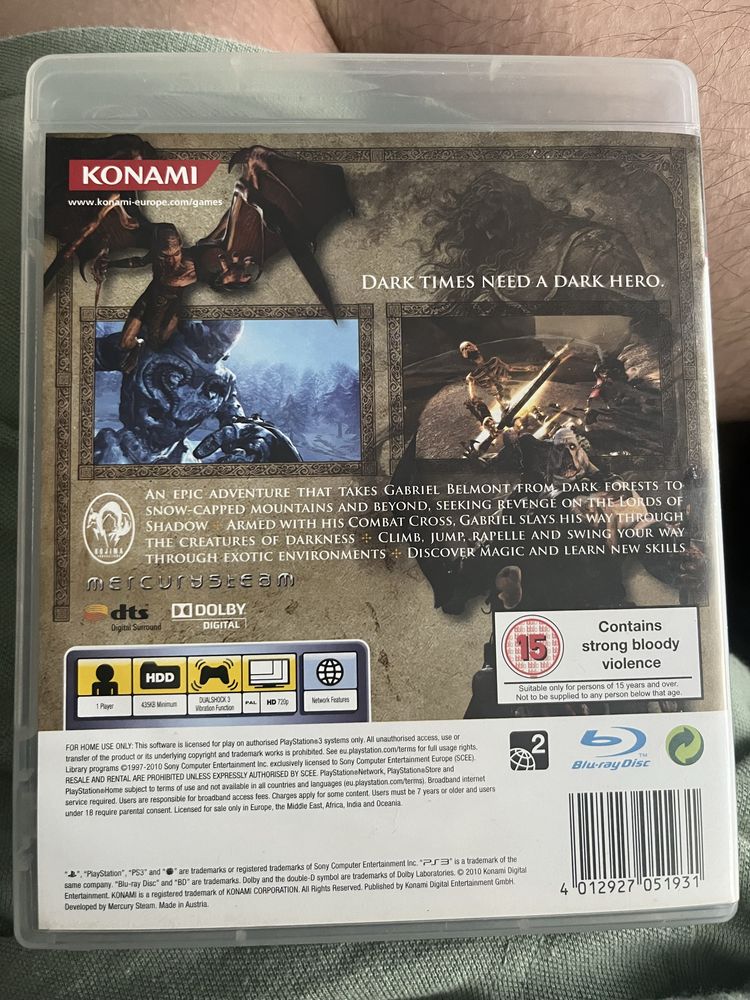 Castlevania Lords of Shadow - joc PS3 (playstation 3)