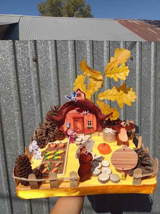 Поделки осень  Икебана Макет от 3500