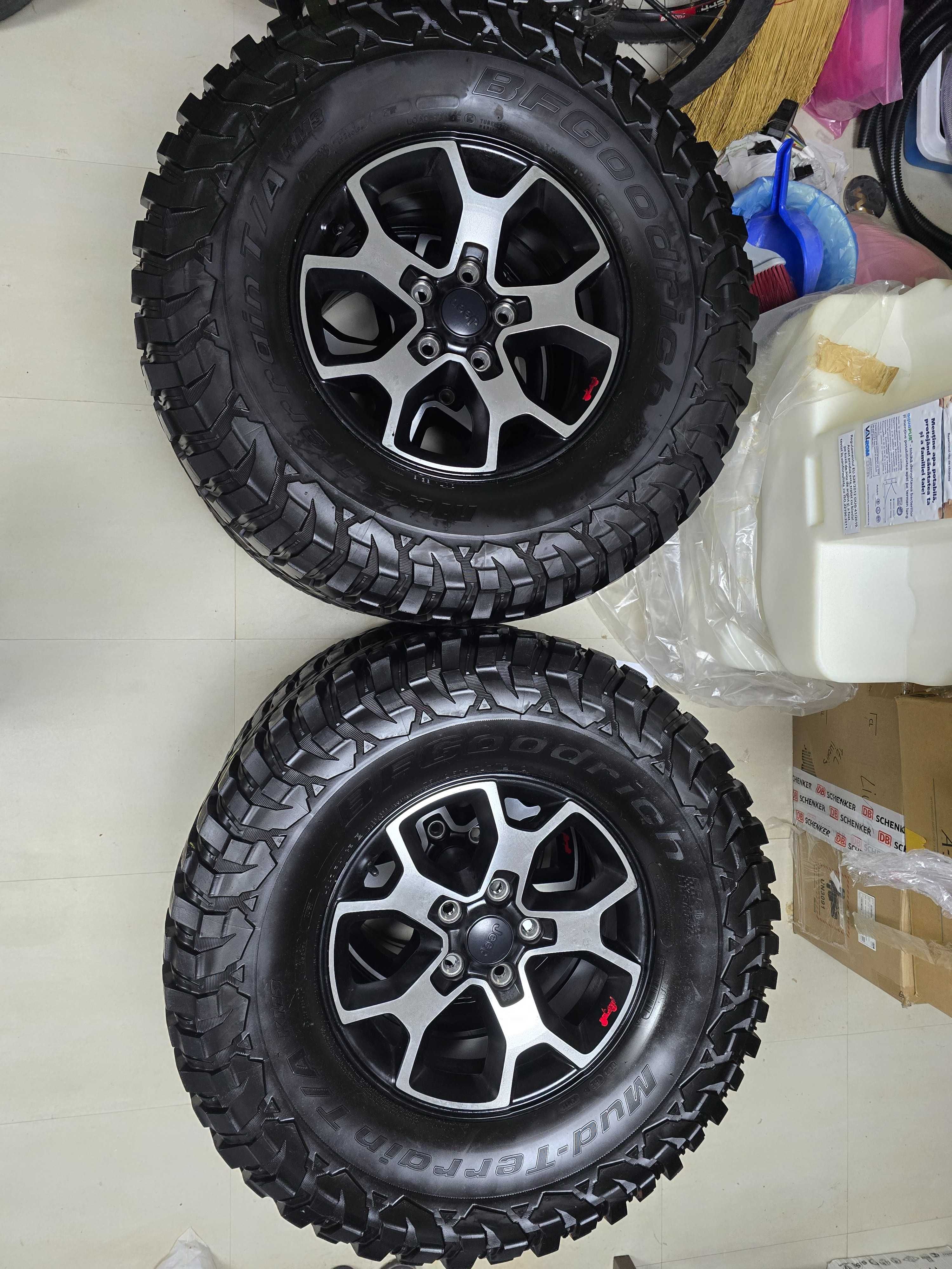 Roti NOI R17 Originale Jeep Wrangler Rubicon 2021, 35/12.5 R17