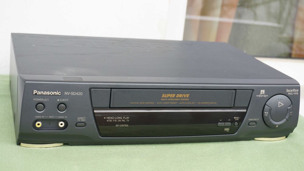Video recorder VHS Panasonic NV-SD420 DEFECT