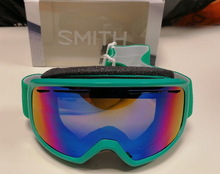 Нови дамски очила-маска за ски/сноуборд Drift,огледални,зелени