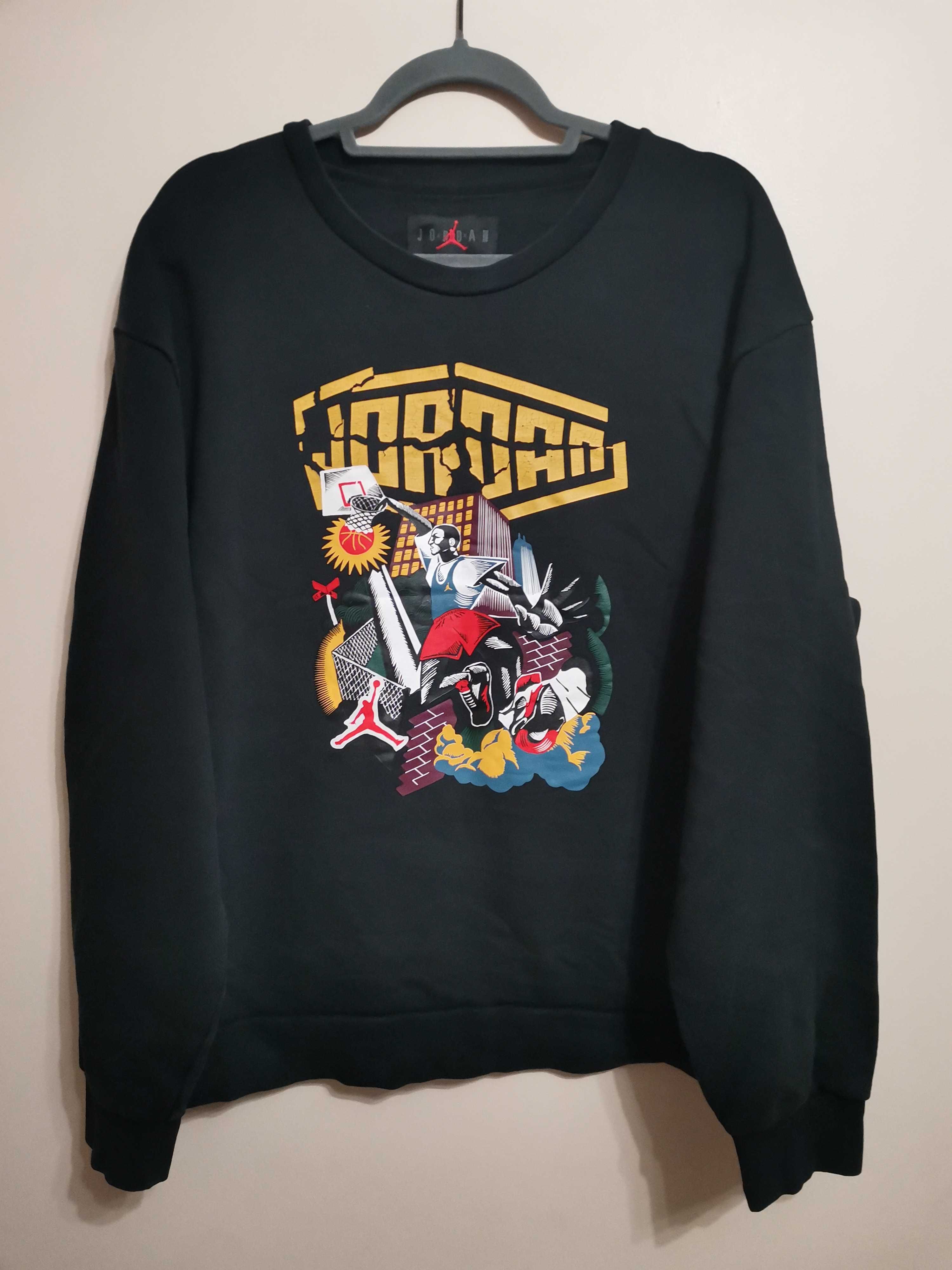 Nike Air Jordan Cracking the Backboard Fleece Sweatshirt.