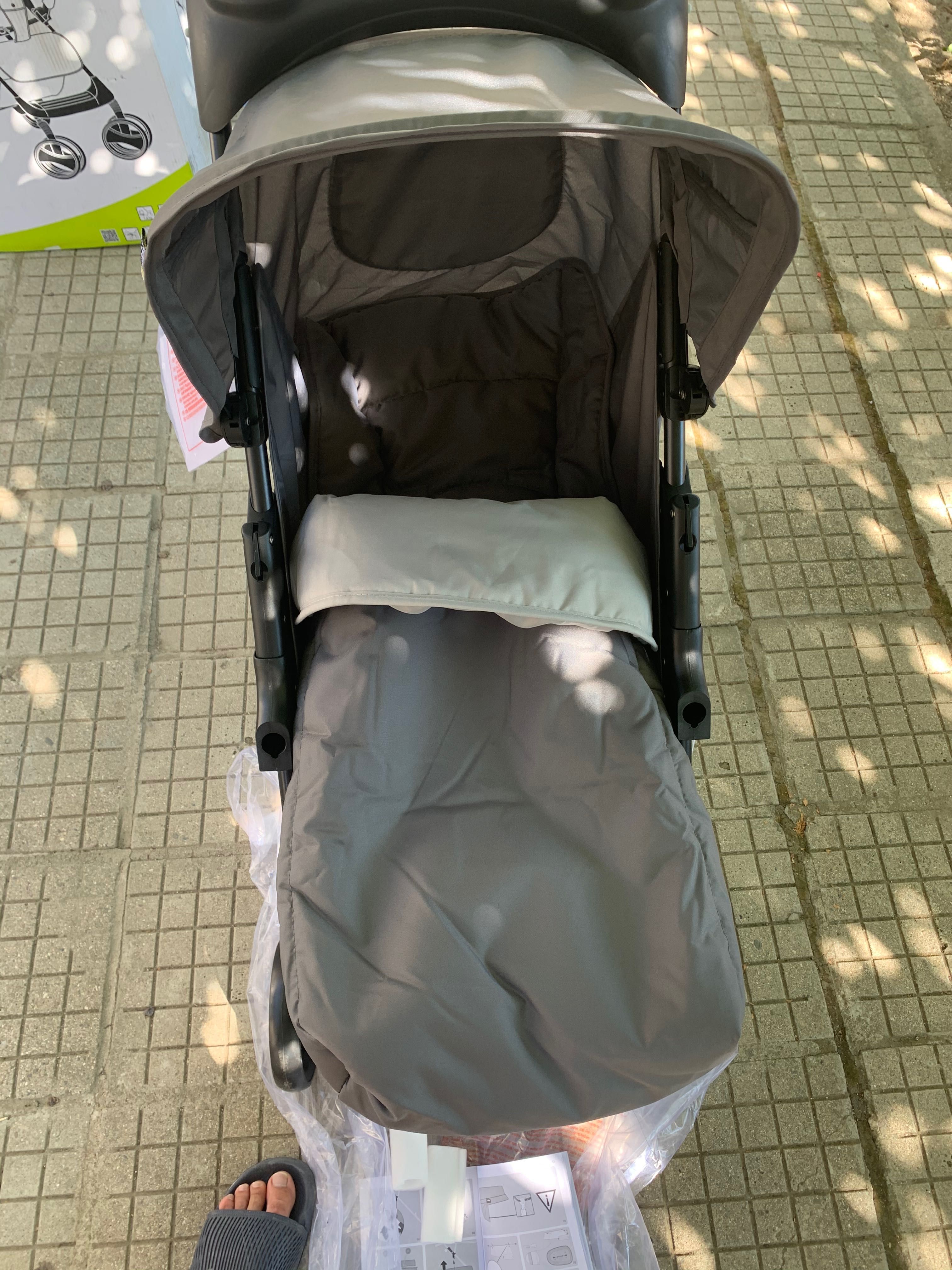 Hauck - Комбинирана Количка Shopper SLX Trio Set Stone/Grey