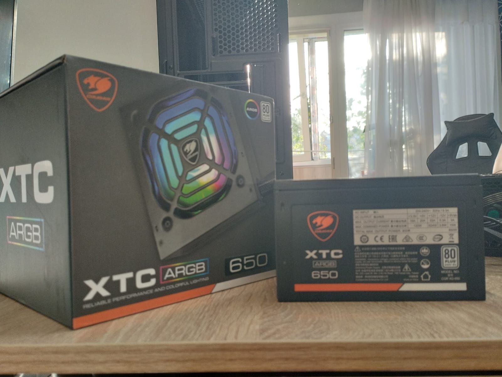 Блок питания ATX 650 W Cougar XTC ARGB 650