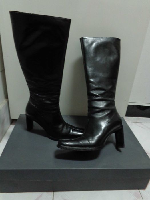 Cizme piele de dama