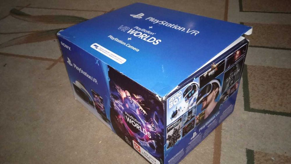 консоль VR очки виртуальной реальности для приставки Sony PlayStation;