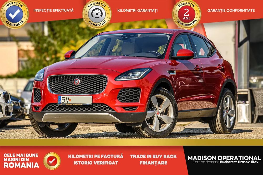 Jaguar E-Pace 15.661e+TVA  4x4 Piele alba scaune electrice