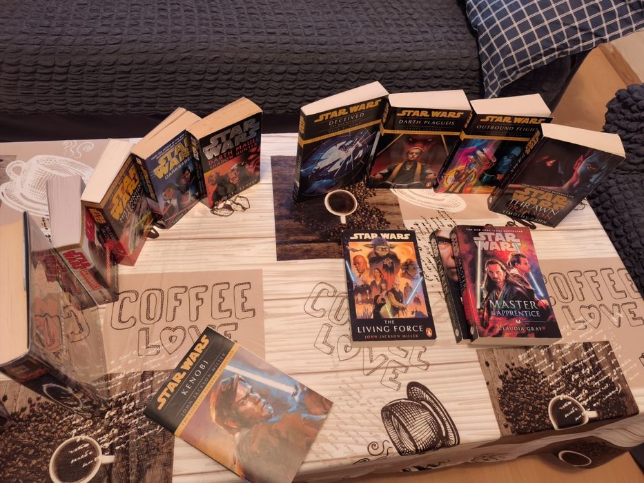 Книги на английски; Star Wars; Jedi; The Force; Dark Side; колекция;