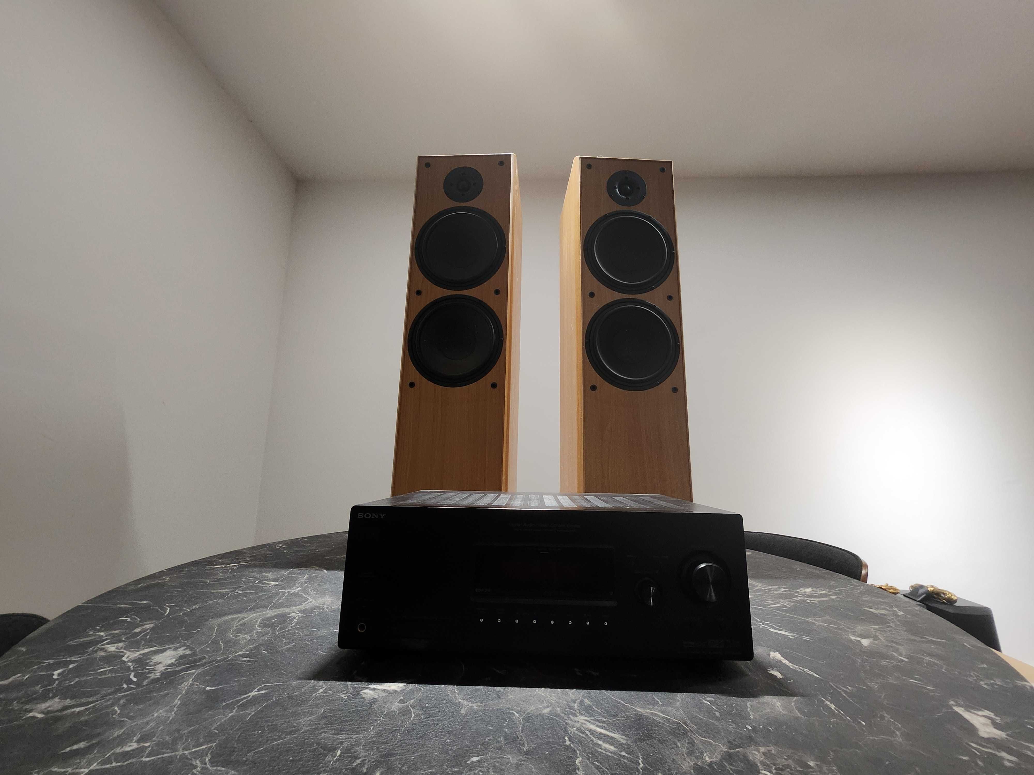 Sony STR-DG500 Home Theater Receiver and Jamo S 408 Speakers