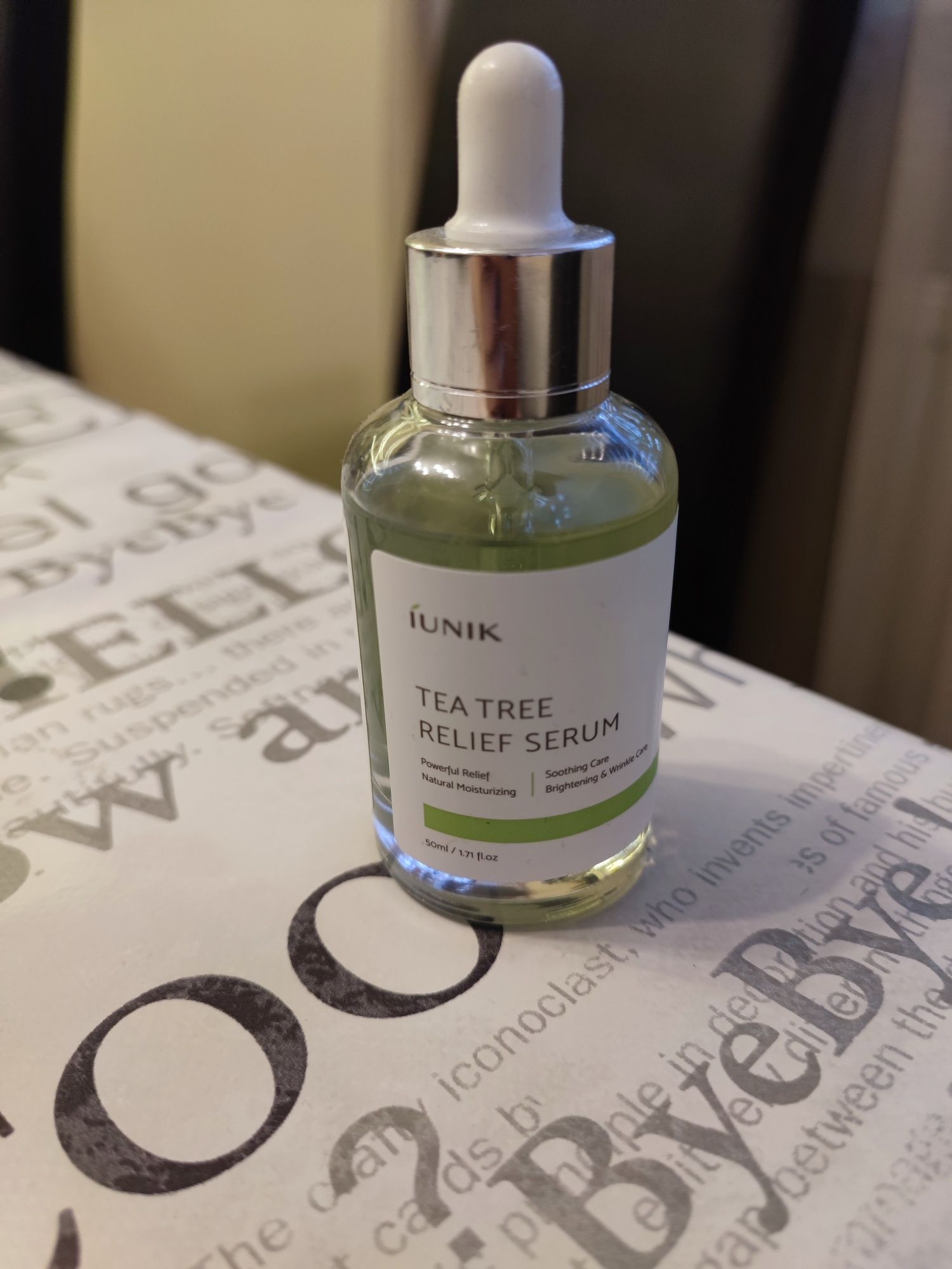 Корейска козметика-RNW, Iunik tea tree relief serum 50 мл.