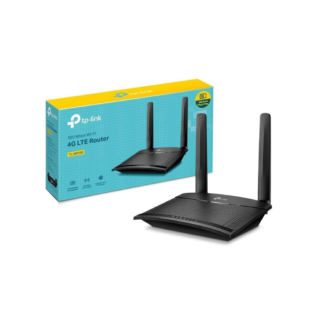 # 4G LTE TPlink MR100 WiFi Router SIM Card N300 Модем Роутер