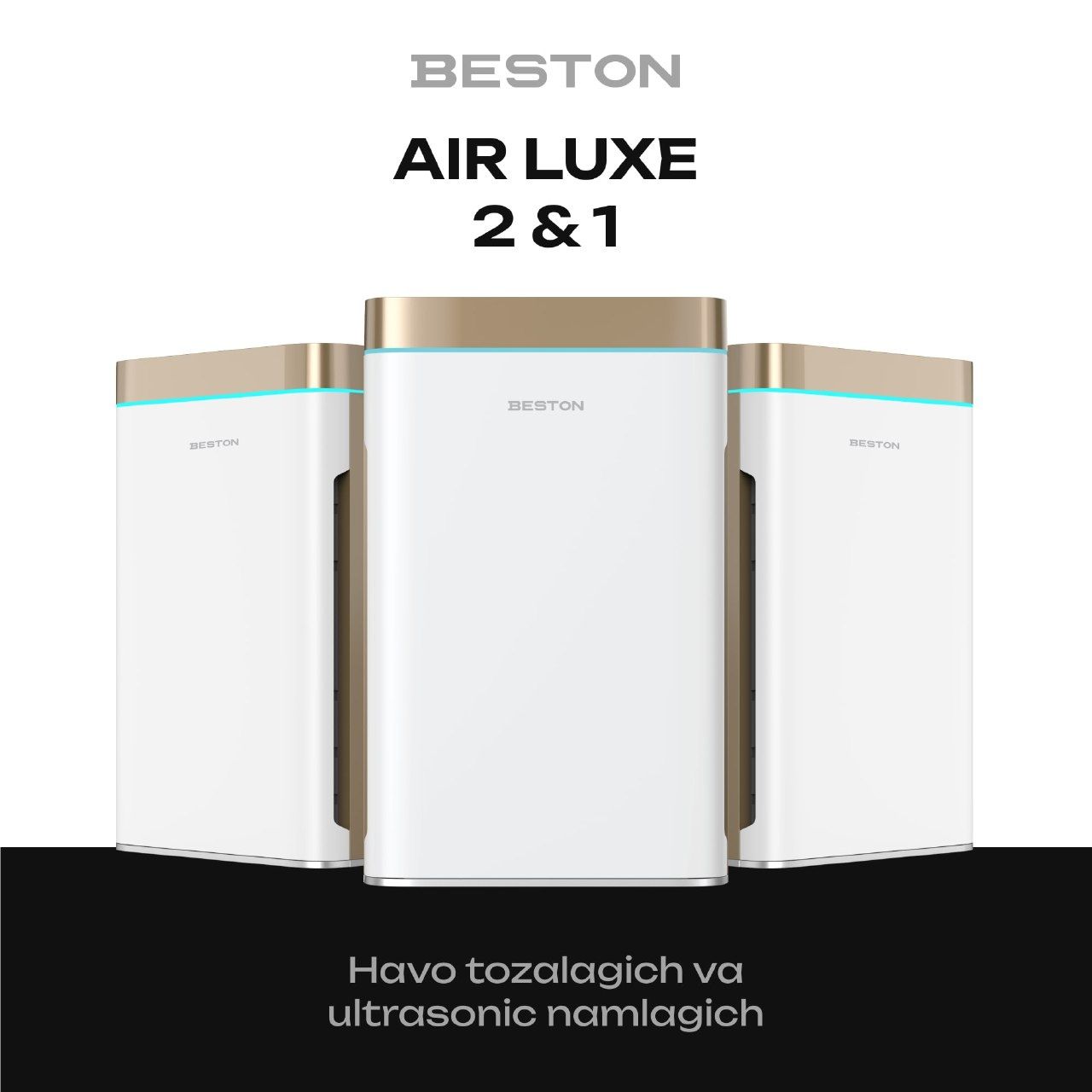 Очиститель воздуха Beston Air Lux 2 & 1  60 квадрат
