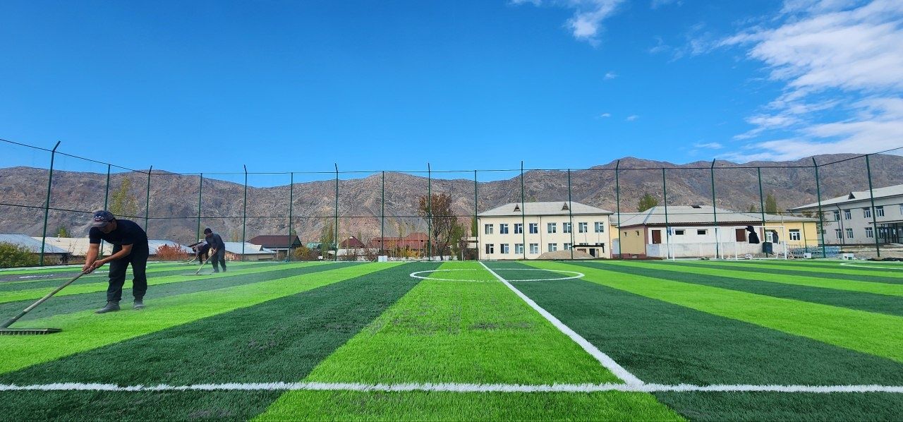 Mini stadion qurish xizmati. Sunʼiy gazon