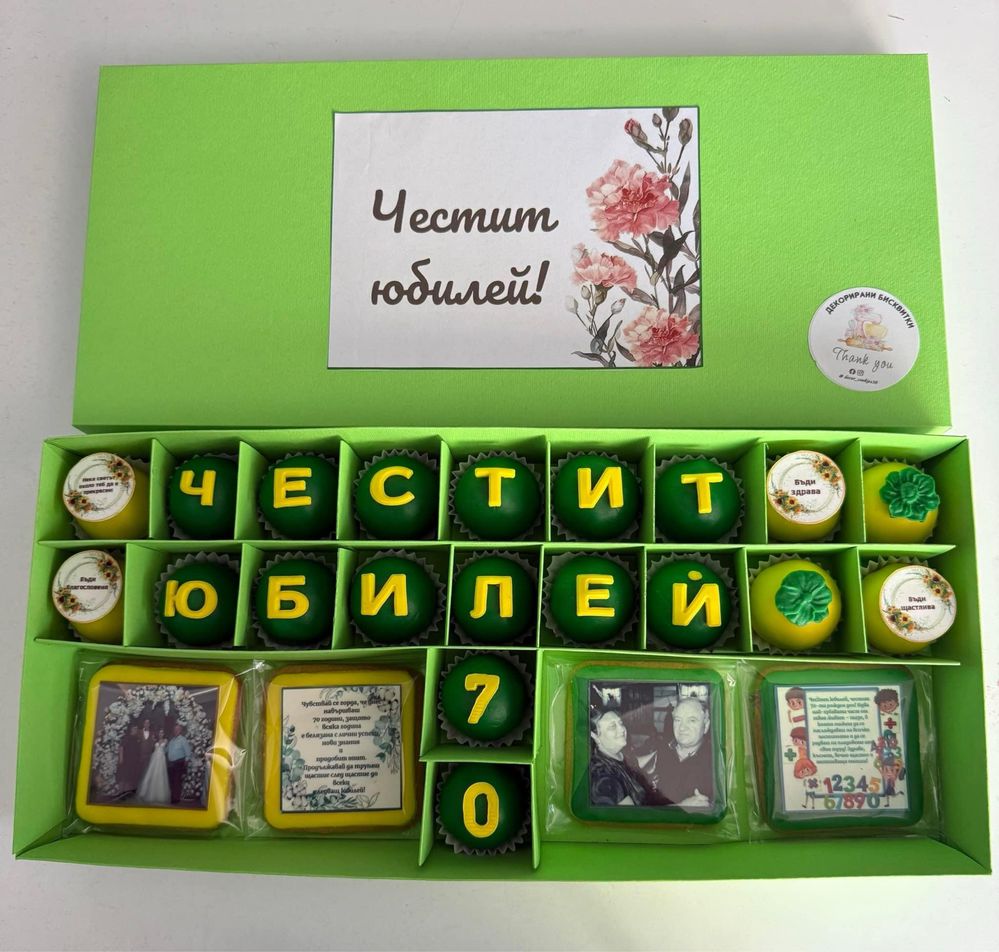 Изработвам персоналиирани бонбони