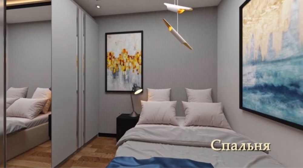 Квартира ЖК Nest one 2/21/23 40 кв.м