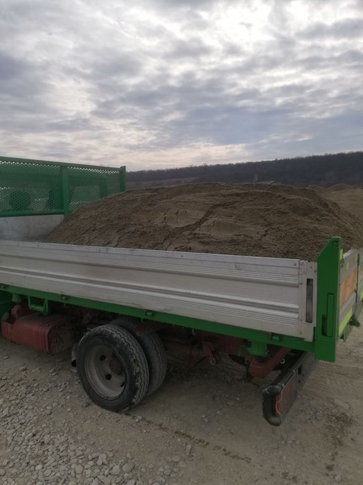 Nisip , pietriș , balastru , piatră concasată