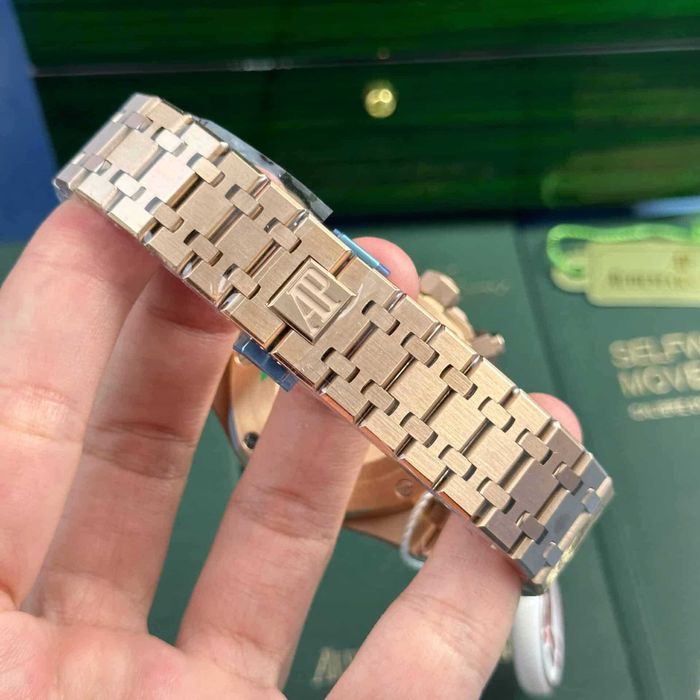 audemars piguet royal oak  злато/ кожа