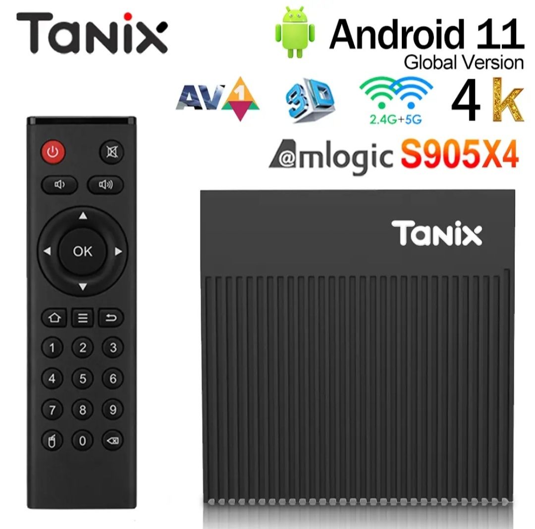 Tanix X4 SOC Amlogic S905X4 Hikvisoon