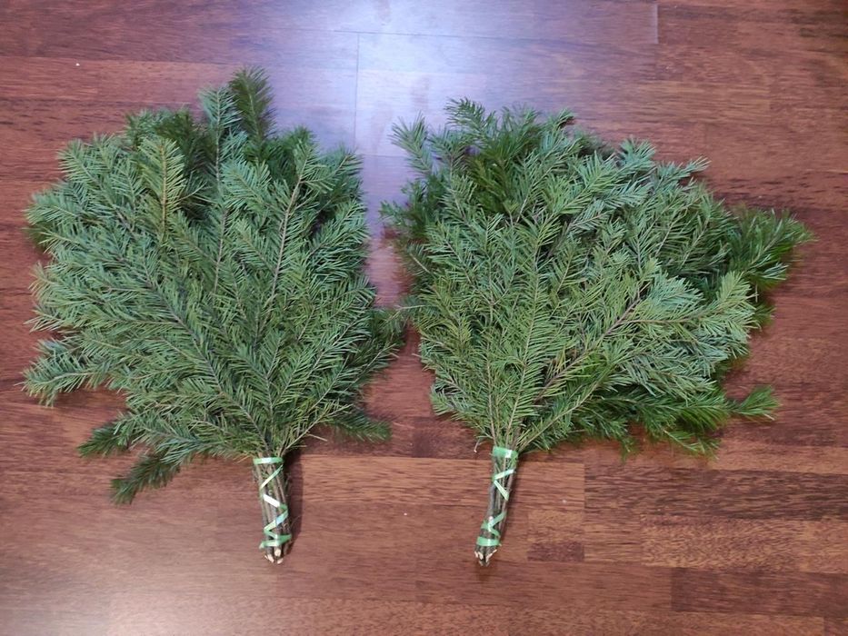 Пихтовый веник для бани