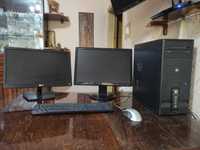 Игровой компьютер с двумя мониторами за скромную цену