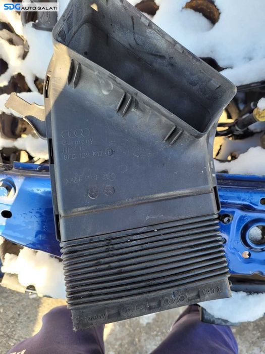 Conducta Racord Tub Tubulatura Deflector Admisie Aer Audi A4 B6 1.9 TDI AWX AVB AVF BKE 2001 - 2005 Cod 8E0129617D [L2643]