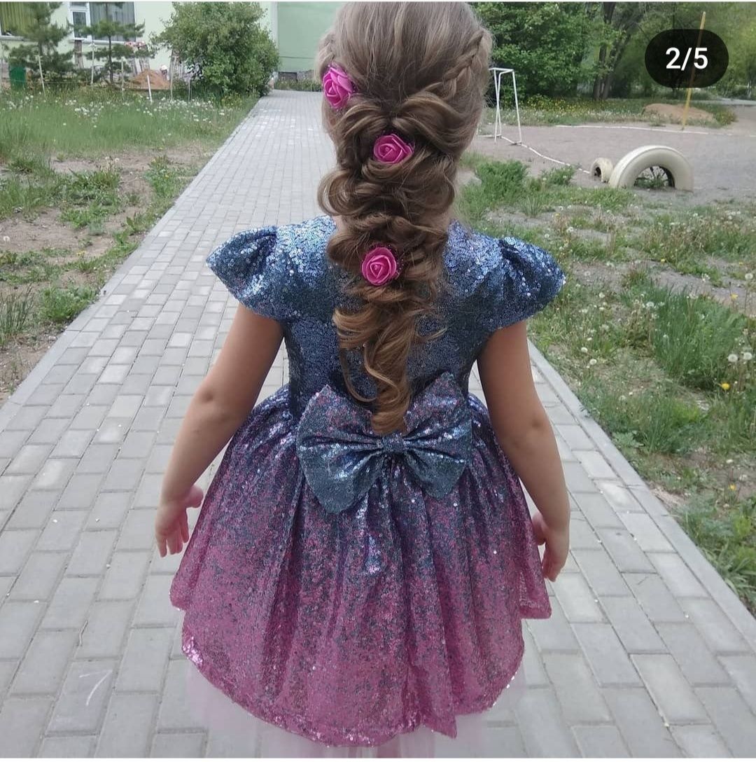 Детское шикарное платье