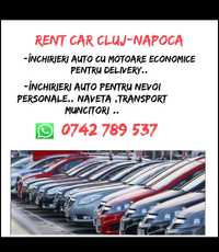 Rent auto cluj/ închirieri mașini Cluj / Rent for delivery