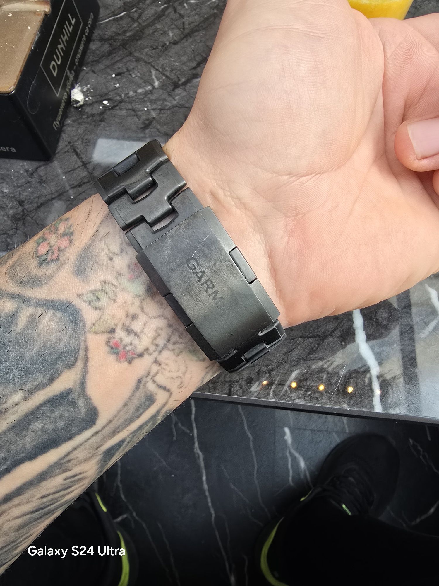 Garmin fenix 7X PRO Sapphire Solar Carbon gray С Titanium каишка