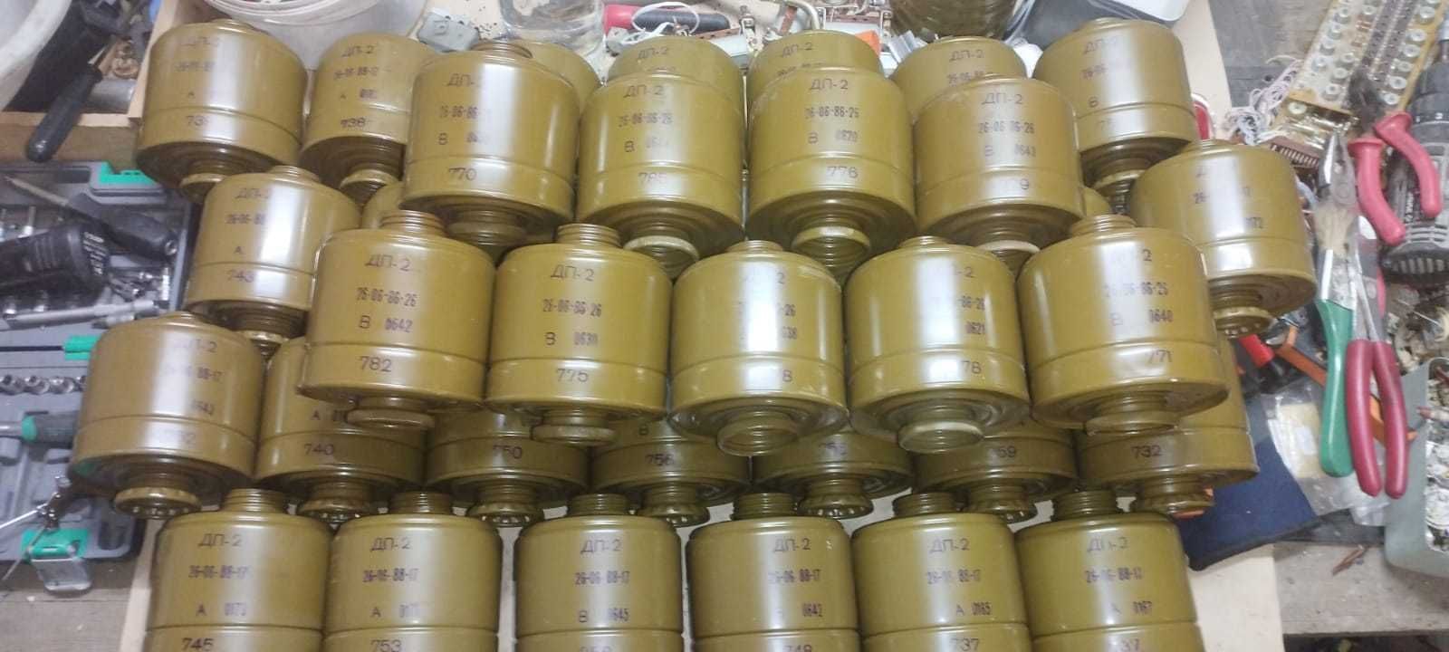 Фильтры от противогазов ДП-2 , ДП-4 , асики ,  майнеры .