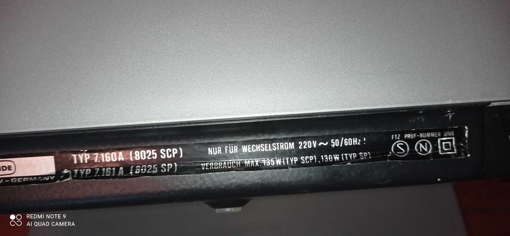 Pick-up/Radio/casetofon Nordmende