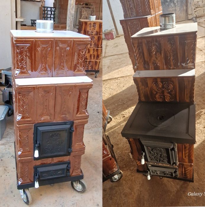 Vând sobe de teracotă premontate diferite modele