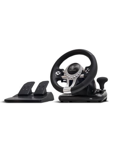 Volan Gaming cu padele schimbator de viteze pedale și comenzi Auto Nou