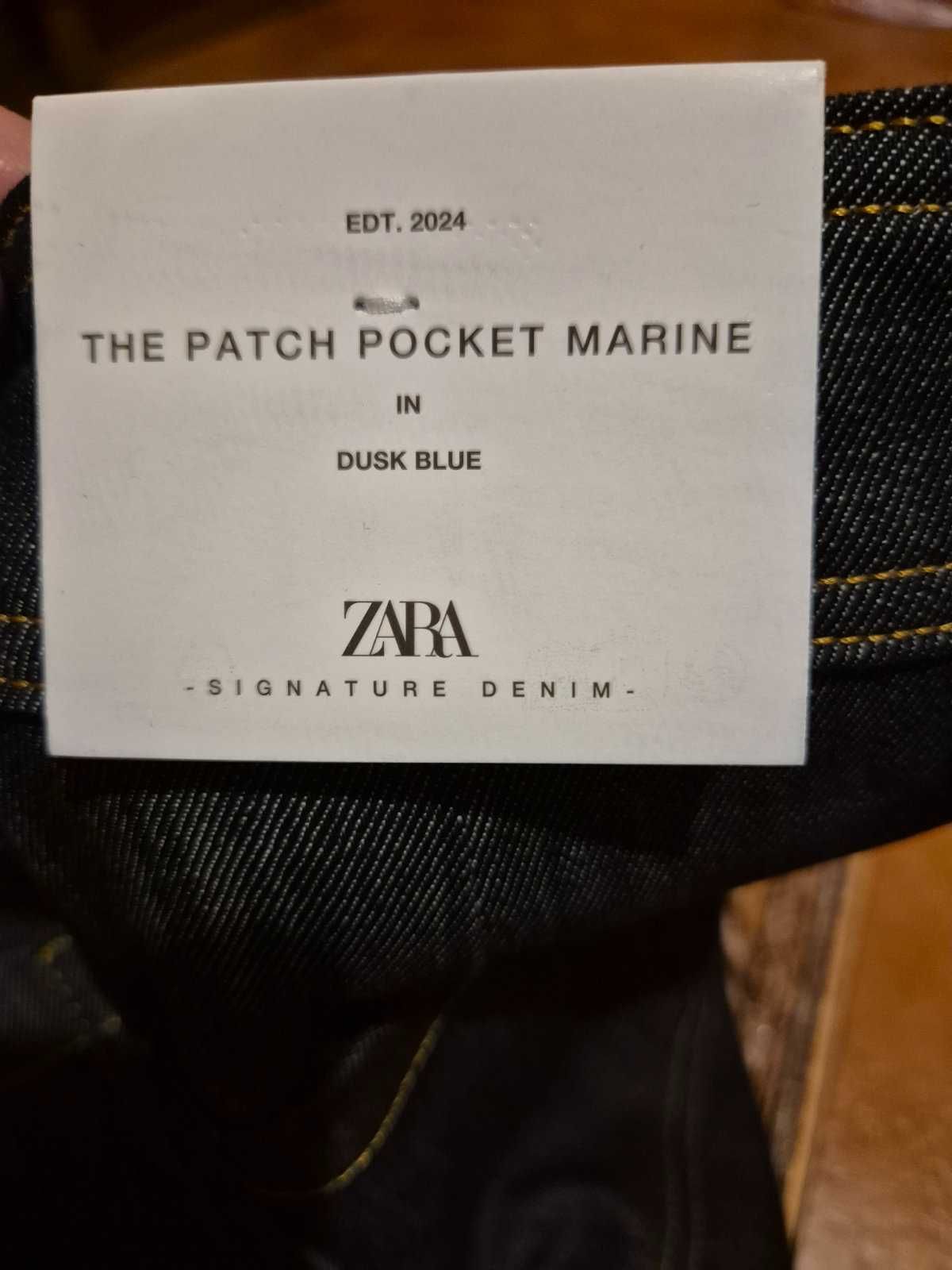 Дамски дънки с широки крачоли ZARA