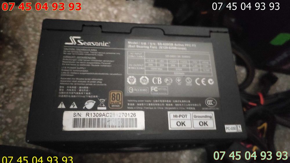 surse pc calculator defecte intre 620w si 750w 4 buc pret pe toate
