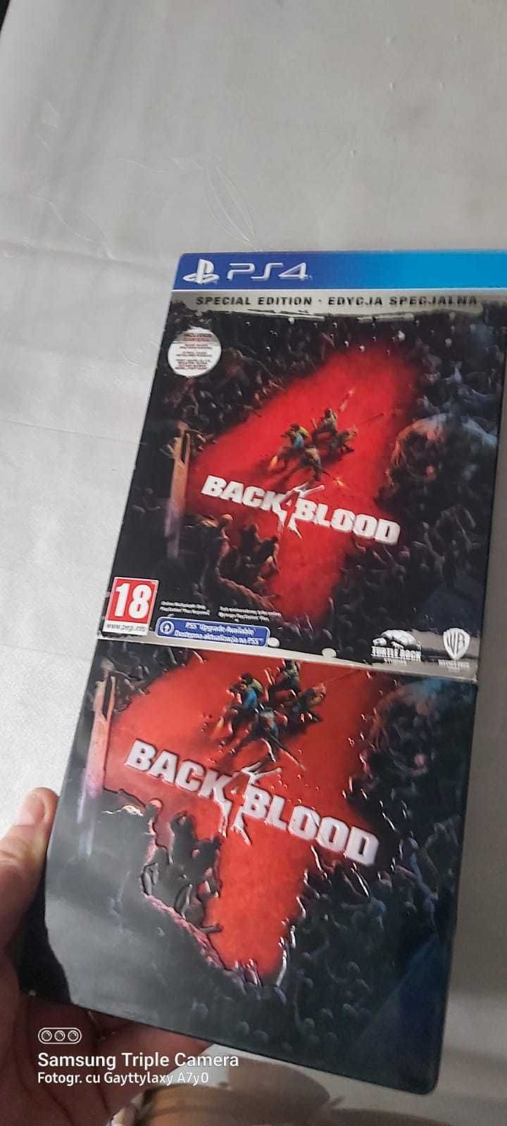 Back 4 Blood Editie Limitata cu carcasa din metal pentru PS4 si PS5