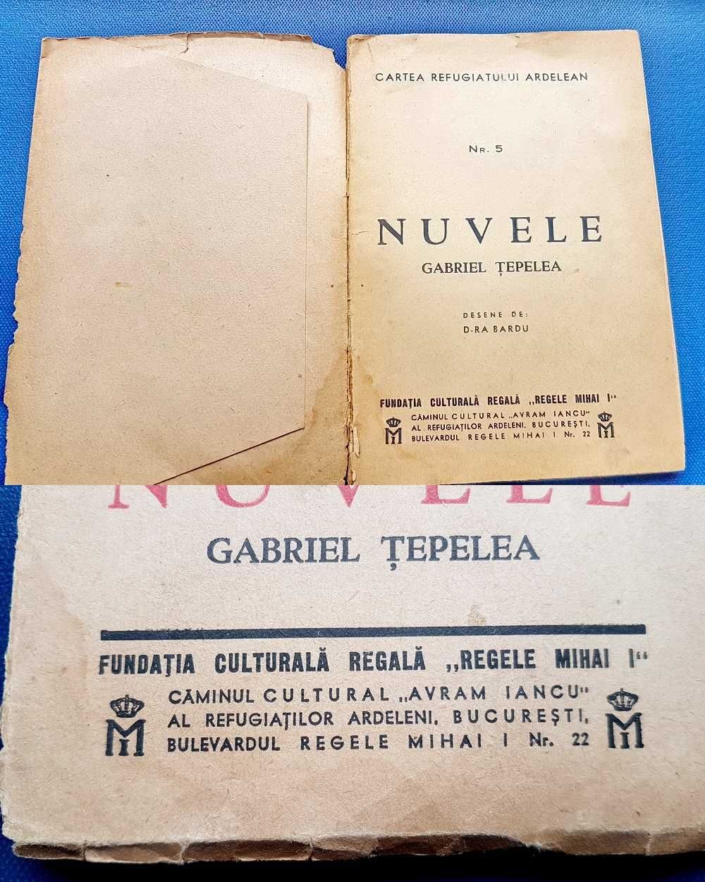 E907-I-Gabriel Tepelea-Nuvele Cu Autograf.