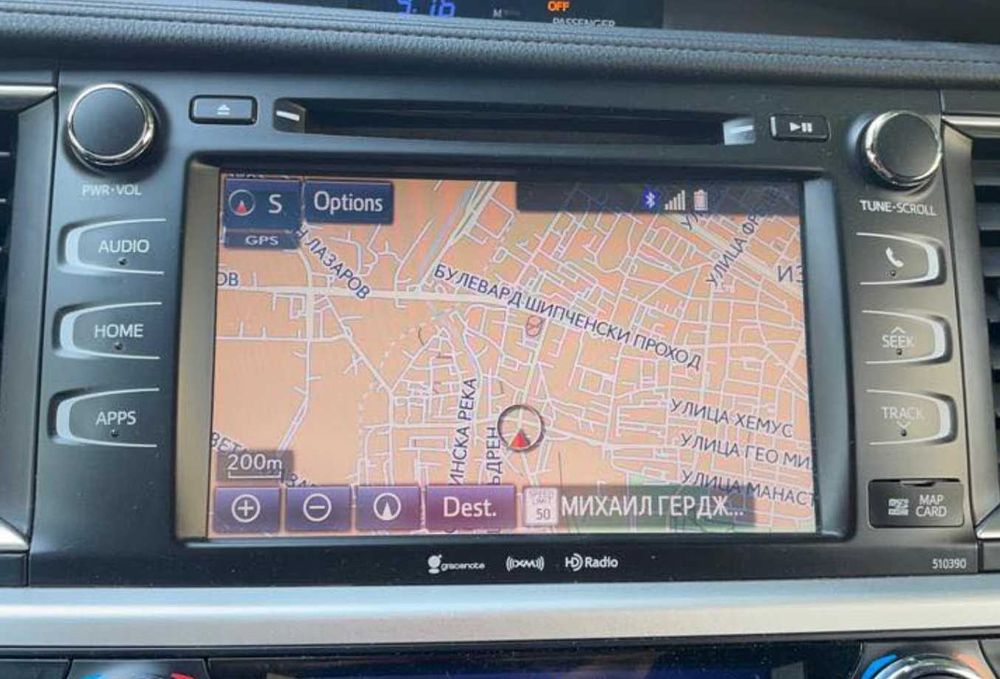 2025 BG карта навигация Тойота Канада USA cars Toyota Prius RAV4 Corol