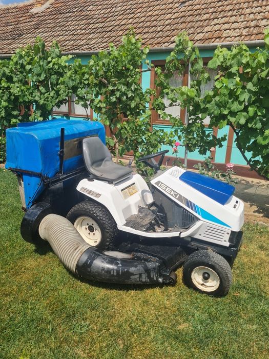 Tractoras tuns gazon Iseki SG15 diesel, iarba 3 cutite priza putere