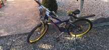 Bicicleta shimano   juniori