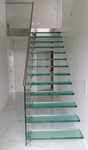Balustrade din sticla securizata cu prindere in conectori