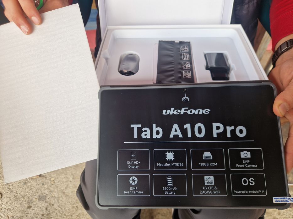 Tabletă Ulefone Tab A10 Pro – Nouă, Sigilată!