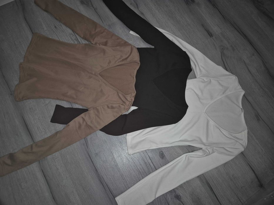 Set 3 Bluze fleece la interior dama xs s