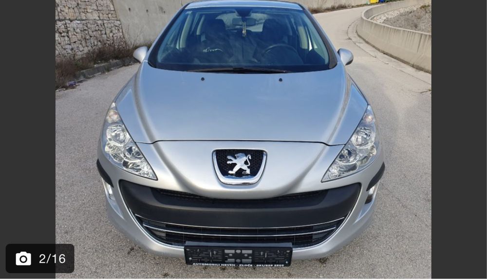 Peugeot 308 1.4vti95hp НА ЧАСТИ