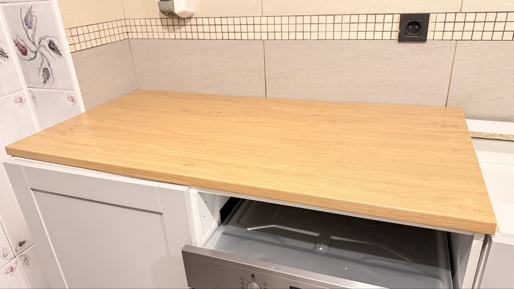 Blat bucatarie stejar ikea nou