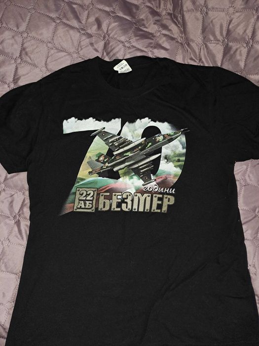Тениска Авиация на авиобаза Безмер сувенир
