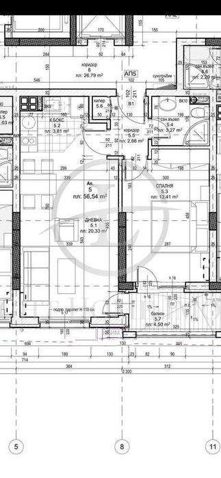 Продава се Двустаен апартамент в Пловдив, Тракия - 75 кв.м за 1643 €/кв.м - Снимка #7