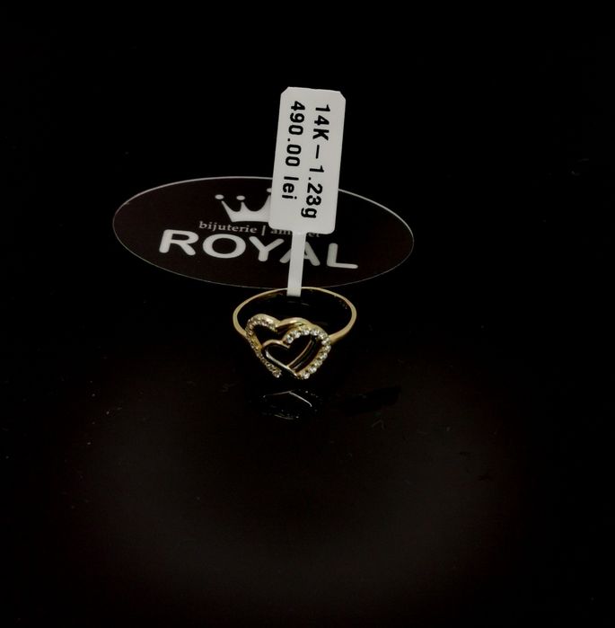 Bijuteria Royal inel din aur 14k 1.23 gr