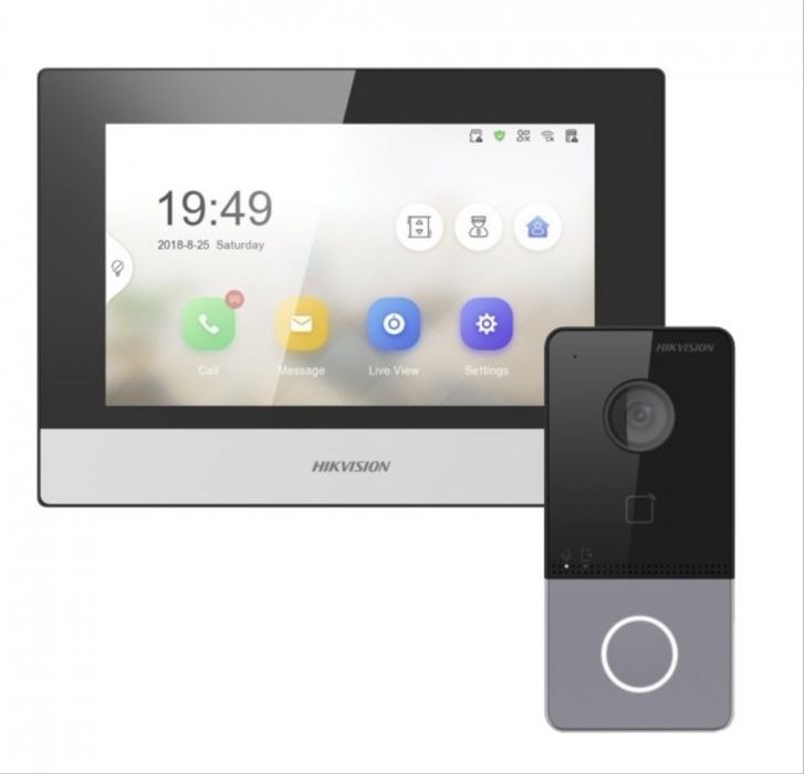 Новая IP-вызовная панель Hikvision DS-KV6103-PE1(B) – нераспакованная