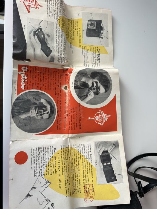 Aparat Foto Vechi Romanesc Optior IOR in Cutie Originala + Certificat