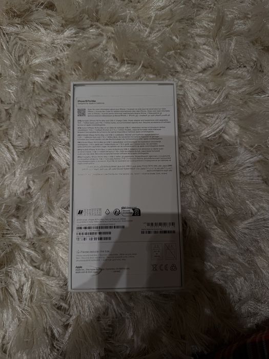 Iphone 16 pro max 256 gb natural titanium